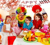 Rose Gold Birthday Balloons Party Decorations Set 38 Pack Party