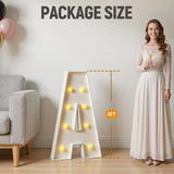Mixifox Marquee Letters 3 Feet Tall, 3FT Large Light up Letters O, Big
