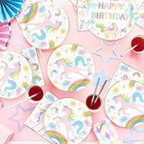 96Pcs Magical Pastel Unicorn Birthday Party Decorations 350 GSM