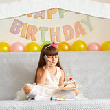 6 Pack 10 Feet White Foil Fringe Garland Metallic Tinsel Streamers