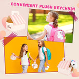 67 Pcs Unicorn Party favors Include 16 Mini Plush Unicorn Keychains