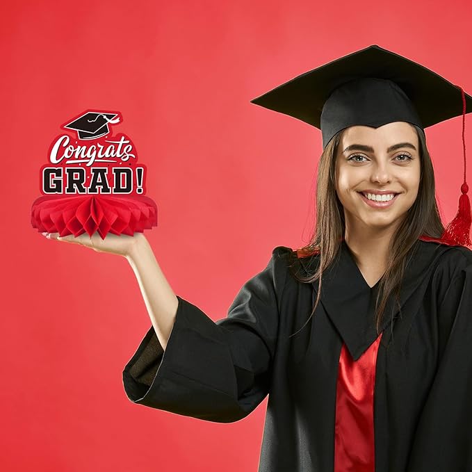 9PCS Graduation Decorations 2026 Congrats Grad Table Centerpiece