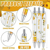 145 Pieces Bee Baby Shower Favors for Guest Honeycomb Ballpoint Pens
