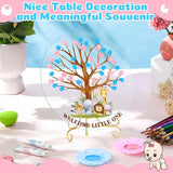 Gender Reveal Fingerprint Tree Boy or