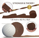 PartyWoo Brown Crepe Paper Streamers 4pcs 328ft Pack of Brown Crepe
