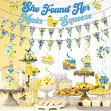 Lemon Bridal Shower Decorations Include She Found Her Main Squeeze