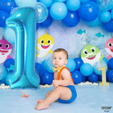 KatchOn, Blue Number 1 Balloon for 1st Birthday - 40 Inch | 1 Balloon