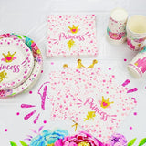 Princess Party Decorations 81pcs Castle Decorations Including Pink
