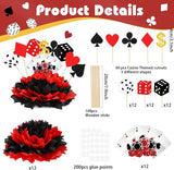 12 Sets Casino Themed Party Decorations Table Centerpieces Casino
