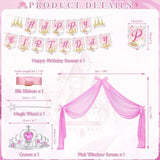 Princess Birthday Party Supplies Includes Banner Plates Tulle