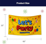 Funny Party Banner 60" x 33" – Hilarious Decoration for Adults, Gag Gi