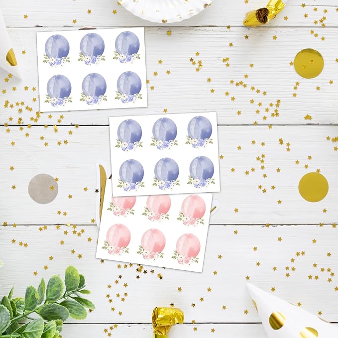 Gender Reveal Party Games Rose Theme Baby Gender Reveal Voting Board