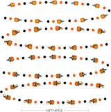Clearance Pumpkin Polka Dots Garlands Happy Halloween Trick or Treat