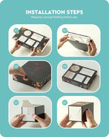 Baffect Movie Night Snack Trays 100pcs Include 20 Movie Night Trays,