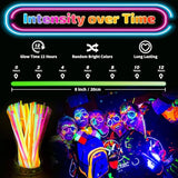 200 Pcs Glow Sticks Bulk Party Pack, 8'' Glow in the Dark Party