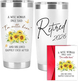 Retirement Gift for Woman Retired 2026 A Wise Woman Once Said