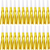 LCPQMZGH 24 Pcs Party Blowers, New Years Eve Noise Makers, Gold Noise