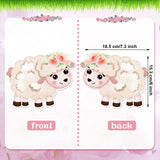 Hotop 30 Pcs Farm Animal Centerpiece Sticks Floral Animals Table