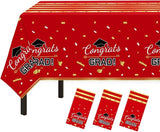 Childom 3 Pack Graduation Tablecloth,Graduation Decorations Class of #
