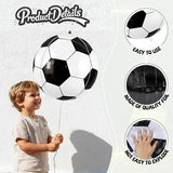 Biapian Soccer Balloons, 6 Pcs 22 Inch Soccer Ball Balloons, Big