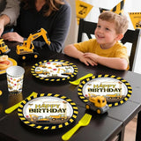 287Pcs Construction Birthday Party Supplies 25 Construction Theme