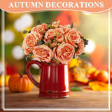 8 Bundles Artificial Peonies Flowers Boho Faux Flowers Arrangements Ar