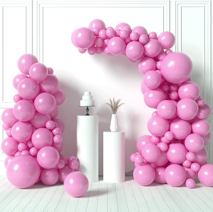 HOUSE OF PARTY Pink Balloon Garland - Baby Pink Balloons, 5/12/18