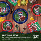 Treasures Gifted Football Party Decorations Serves 24 Dinnerware