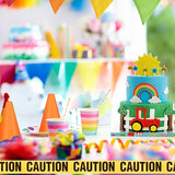 11 Pcs Construction Birthday Party Decorations Set with Mini Traffic