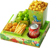 Movie Night Snack Trays 120pcs Include 20 Dinosaur Party Snack Trays