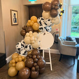 Cow Print Balloons, 67pcs 12 Inch Cow Balloons for Birthday, Farm