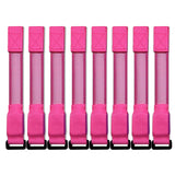 M.best 8pcs LED Light Up Bracelets Glow Flashing Wristbands Glow in