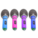 Novelty Place 12-Piece Inflatable Microphones - Assorted Colors, Giant