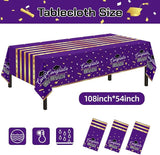 Childom 3 Pack Graduation Tablecloth,Graduation Decorations Class of