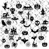 39 Pcs Halloween Hanging Swirls for Halloween Party Supplies