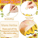 63 Pcs Sunflower Baby Shower Guest Book Alternatives Set Baby Shower