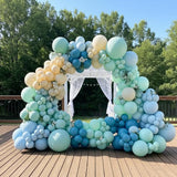 163Pcs Under The Sea Balloon Garland Arch Kit Ocean Theme Party