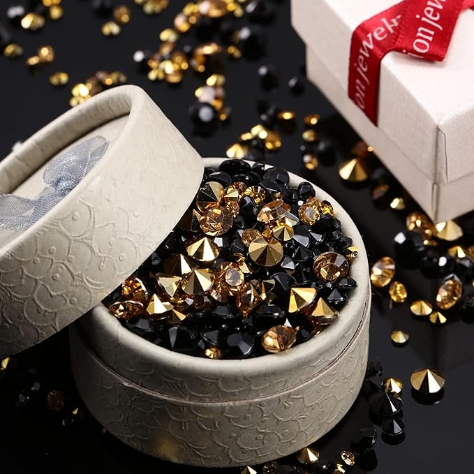 10000 Clear Wedding Table Scatter Confetti Crystals Acrylic Diamonds #