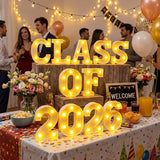 11 Pcs 2026 Graduation Party Decorations Class of 2026 Lights up