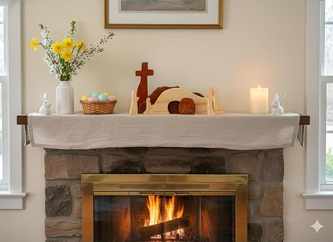 Easter Decorations for Home He Is Risen Decor Empty Tomb