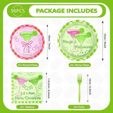 96Pcs Margs and Matrimony Bachelorette Party Decorations Fiesta
