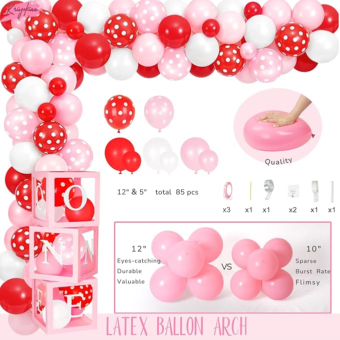 Berry First Birthday Decor Strawberry 1st Birthday Decorations for