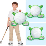 WERNNSAI Golf Piñata - Green Golf Ball & Club Shaped Piñata with