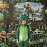 Dinosaur Birthday Party Decorations with Dinosaur backdrop Hunter