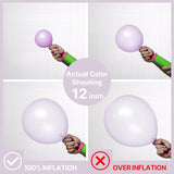 PartyWoo Pearl Lavender Balloons 140pcs Different Sizes Pack of 18 12