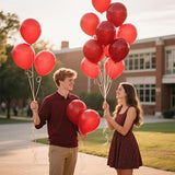 100pcs Burgundy Balloons 12inch Dark Red Maroon Party Latex Balloons
