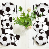 Serves 24 Soccer Birthday Party Plates Napkins Soccer Party Supplies