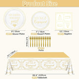 81 Pieces Happy Engagement Party Decorations Including Engagement