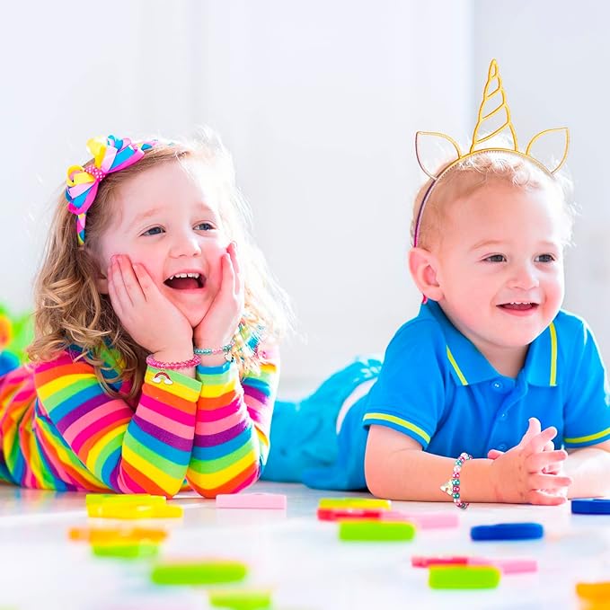 36 Pcs Unicorn Party Favors Headbands for Girls Colorful Unicorn
