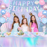Mermaid Birthday Party Decorations 118Pcs Under The Sea Party